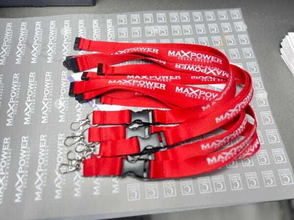 Lanyard printing