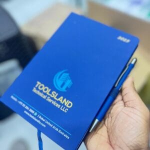Diary with UV print