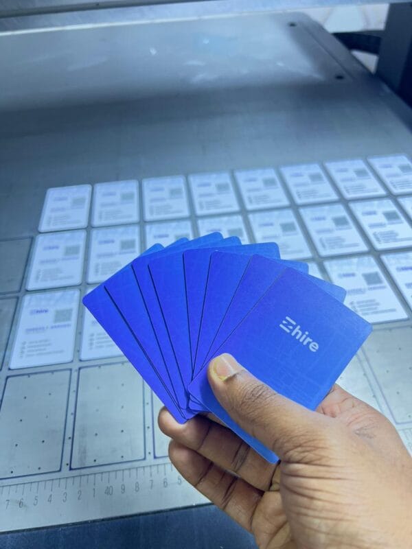 ID Card with UV print