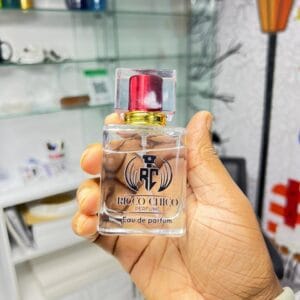 Perfume bottle with UV DTF print 2