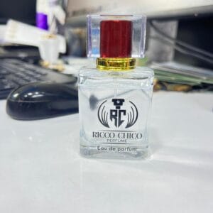 Perfume bottle with UV DTF print 3